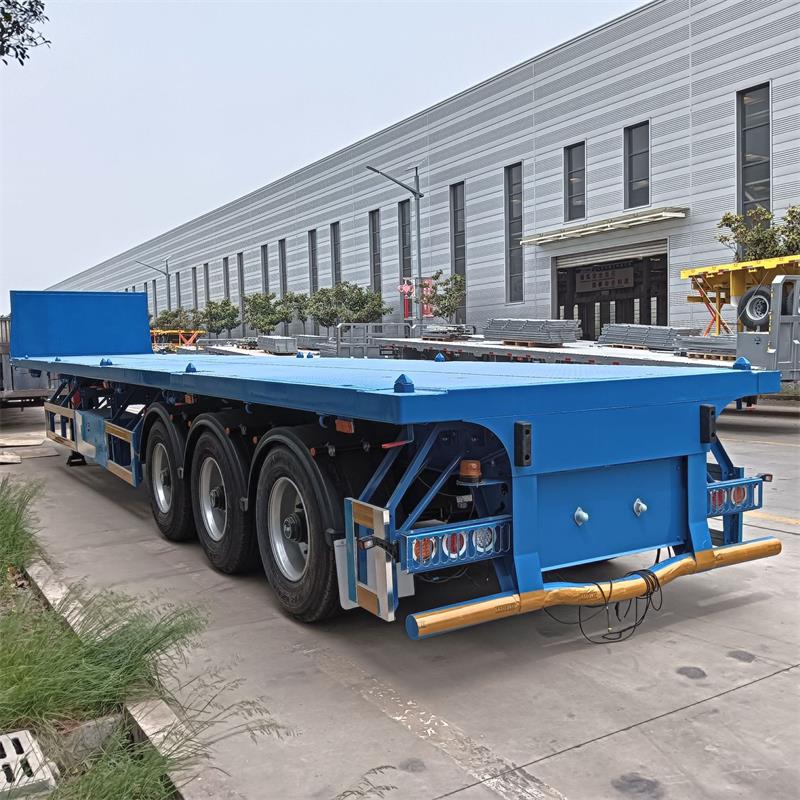 Single Tire Flatbed Trailer